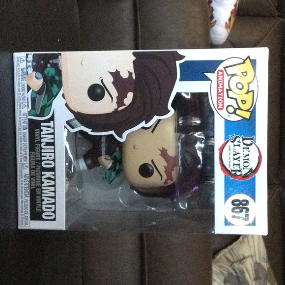 Tanjiro Kamado and Inosuke Hashibira Funko Pops, unopened - Picture 2 of 3